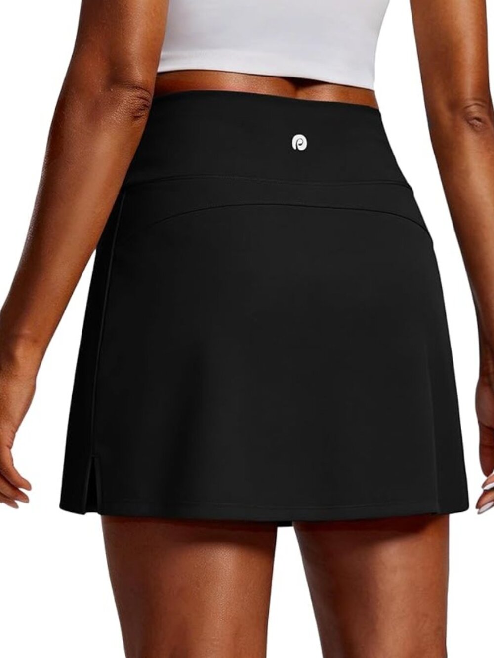 PINSPARK Golf Skirt NWOT 2 Pockets UPF 50+ BLACK MEDIUM